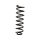 Suspension spring set for the car rear axle BILSTEIN B3 for LANCIA THESIS