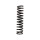 Suspension spring set front axle BILSTEIN B3 for e.g. MERCEDES-BENZ 124