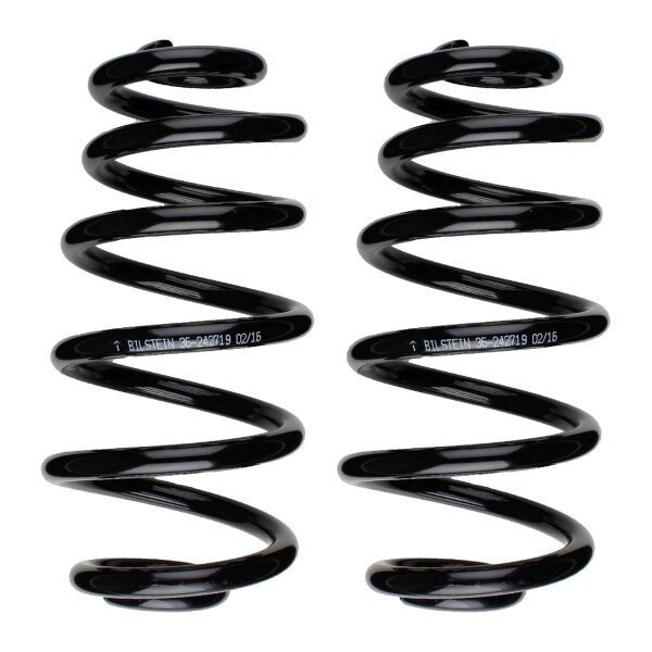 Suspension spring set for the car rear axle BILSTEIN B3 for e.g. AUDI A4 B6