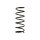 Suspension spring set front axle BILSTEIN B3 for BMW 5 Touring and others