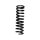 Suspension spring set rear axle BILSTEIN B3 for e.g. MERCEDES-BENZ 124 T-Model