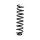 Suspension spring set front axle BILSTEIN B3 for e.g. MERCEDES-BENZ E-CLASS
