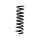 Suspension spring set front axle BILSTEIN B3 for e.g. MERCEDES-BENZ E-CLASS