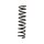 Suspension spring set for the car rear axle BILSTEIN B3 for BMW 5
