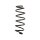 Suspension spring set front axle BILSTEIN B3 for e.g. FORD FIESTA V
