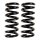 Suspension spring set front axle BILSTEIN B3 for e.g. VW LT 28-35 I