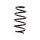 Suspension spring set front axle BILSTEIN B3 for e.g. AUDI A3 Sportback