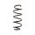 Suspension spring set front axle BILSTEIN B3 for e.g. SKODA FABIA II