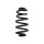 Suspension spring set rear axle BILSTEIN B3 for e.g. AUDI A4 B7 Avant