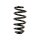 Suspension spring set rear axle BILSTEIN B3 for e.g. AUDI A4 B7 Avant