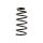 Suspension spring set front axle BILSTEIN B3 for e.g. SKODA OCTAVIA I