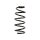 Suspension spring set front axle BILSTEIN B3 for e.g. VW NEW BEETLE Cabriolet