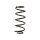 Suspension spring set front axle BILSTEIN B3 for e.g. OPEL ASTRA G CC