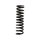 Suspension spring set front axle BILSTEIN B3 for MERCEDES-BENZ C-CLASS