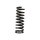 Suspension spring set rear axle BILSTEIN B3 for MERCEDES-BENZ S-CLASS and others