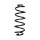Suspension spring set for the car rear axle BILSTEIN B3 for e.g. AUDI A4 B8