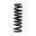 Suspension spring set rear axle BILSTEIN B3 for MERCEDES-BENZ C-CLASS and others