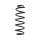 Suspension spring set for the car rear axle BILSTEIN B3 for SUZUKI SWIFT III