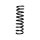 Suspension spring set front axle BILSTEIN B3 for e.g. MERCEDES-BENZ E-CLASS