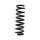 Suspension spring set front axle BILSTEIN B3 for e.g. MERCEDES-BENZ CLK