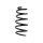 Suspension spring set front axle BILSTEIN B3 for e.g. OPEL ZAFIRA