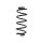 Suspension spring set front axle BILSTEIN B3 for e.g. OPEL ASTRA G