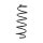 Suspension spring set for the car front axle BILSTEIN B3 for VOLVO