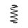 Suspension spring set for the car rear axle BILSTEIN B3 for OPEL ADAM