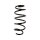 Suspension spring set front axle BILSTEIN B3 for e.g. VW PASSAT B6
