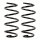 Suspension spring set front axle BILSTEIN B3 for e.g. VW SCIROCCO III