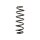 Suspension spring set rear axle BILSTEIN B3 for e.g. FIAT STILO VAN