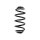 Suspension spring set rear axle BILSTEIN B3 for OPEL ASTRA J Caravan