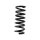Suspension spring set rear axle BILSTEIN B3 for e.g. OPEL ANTARA A