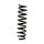 Suspension spring set for the car rear axle BILSTEIN B3 for e.g. BMW 3 Coupe
