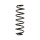 Suspension spring set for the car rear axle BILSTEIN B3 for MAZDA 2