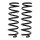 Suspension spring set for the car rear axle BILSTEIN B3 for BMW X3