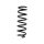 Suspension spring set for the car rear axle BILSTEIN B3 for BMW X3