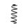 Suspension spring set for the car rear axle BILSTEIN B3 for e.g. MAZDA CX-5