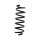Suspension spring set for the car rear axle BILSTEIN B3 for BMW X3