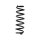 Suspension spring set rear axle BILSTEIN B3 for e.g. AUDI A3 saloon