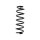 Suspension spring set rear axle BILSTEIN B3 for e.g. SKODA OCTAVIA III Combi