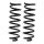 Suspension spring set front axle BILSTEIN B3 for e.g. MERCEDES-BENZ C-CLASS