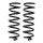 Suspension spring set front axle BILSTEIN B3 for e.g. MERCEDES-BENZ C-CLASS