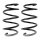 Suspension spring set front axle BILSTEIN B3 for e.g. RENAULT MEGANE III Coupe
