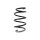 Suspension spring set front axle BILSTEIN B3 for e.g. RENAULT MEGANE III Coupe