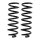 Suspension spring set front axle BILSTEIN B3 for e.g. MERCEDES-BENZ C-CLASS