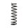Suspension spring set for the car rear axle BILSTEIN B3 for BMW 5