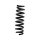 Suspension spring set for the car rear axle BILSTEIN B3 for e.g. BMW 3 Coupe
