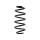 Suspension spring set front axle BILSTEIN B3 for e.g. VW PASSAT B6 Variant