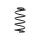 Suspension spring set front axle BILSTEIN B3 for FORD S-MAX and others